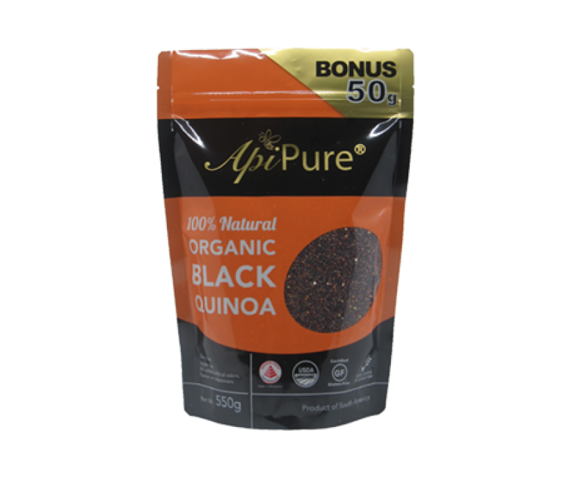 Organic Black Quinoa 550g