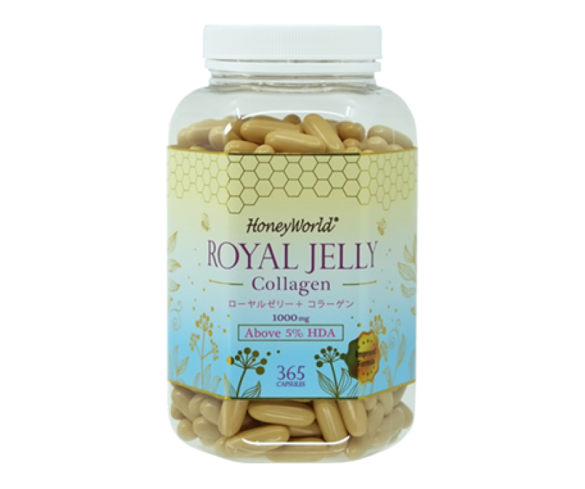 JAPANESE Royal Jelly + Collagen Capsules 365'S