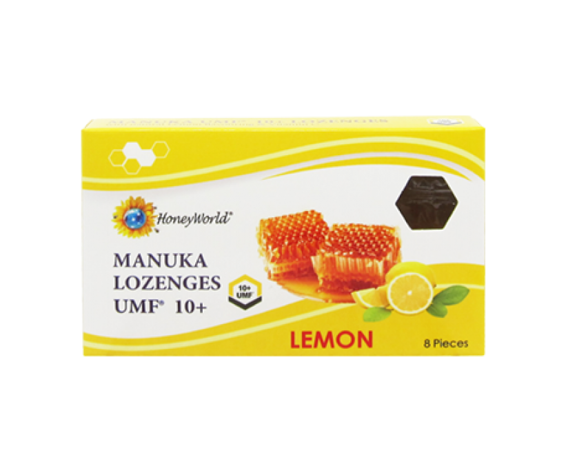 Manuka UMF 10+ Lemon Lozenges 8pcs