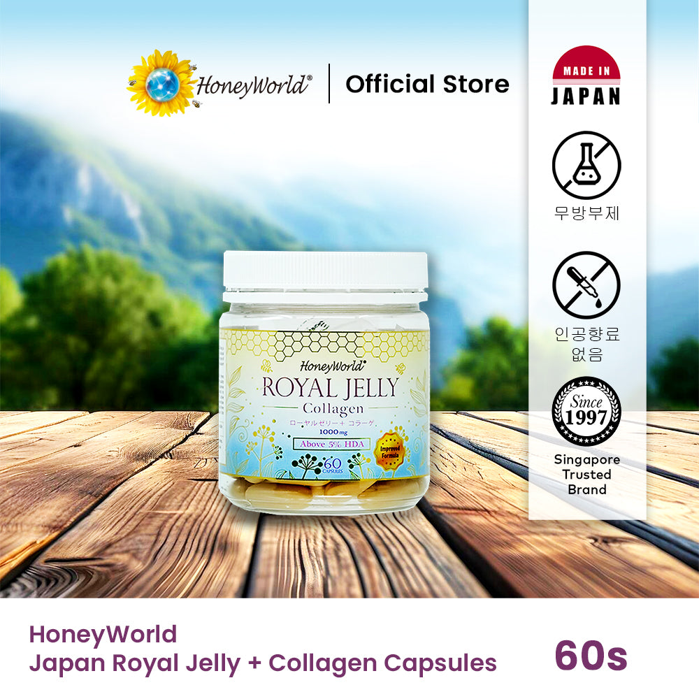 Japan Royal Jelly + Collagen Capsules