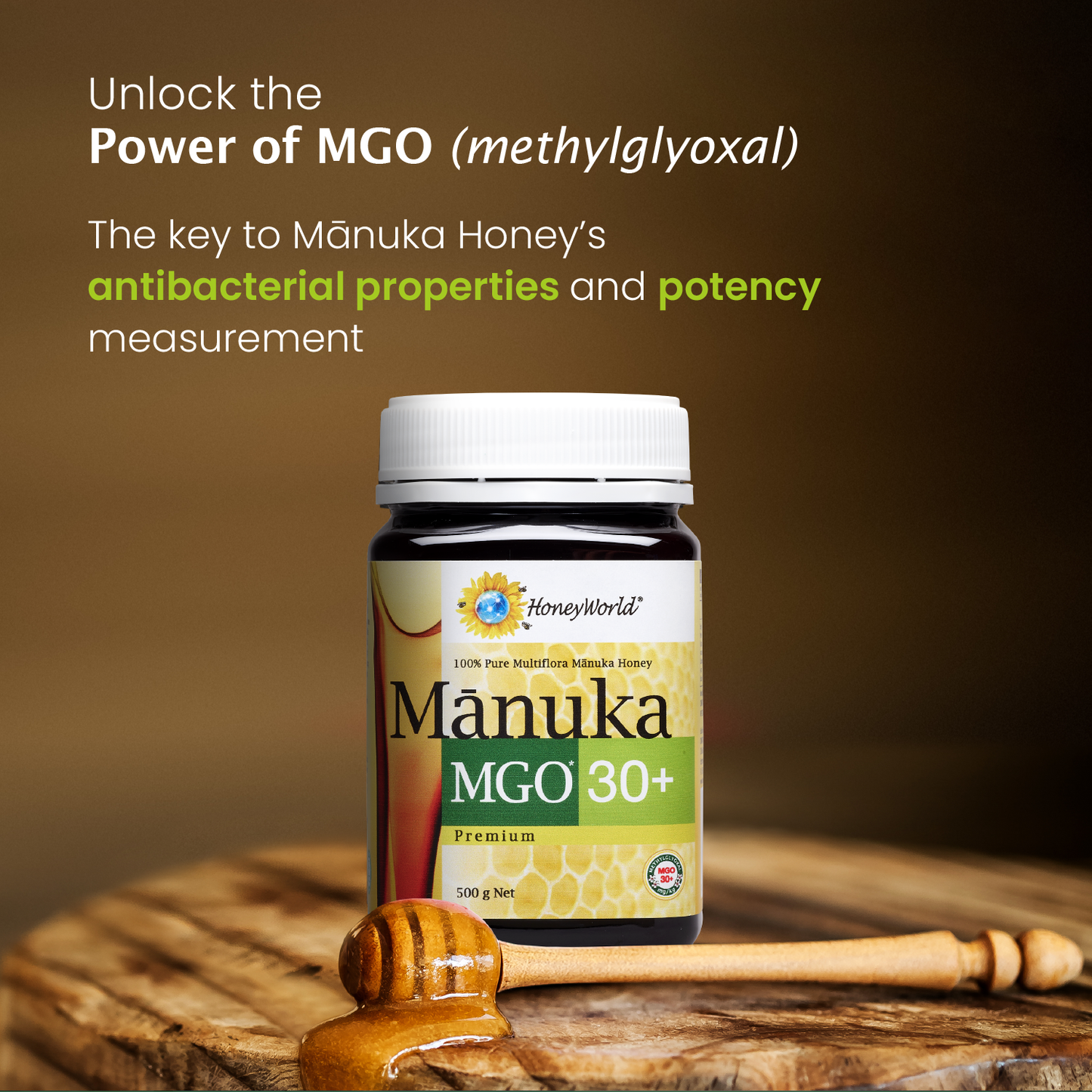 
                  
                    MGO 30+ Manuka Honey
                  
                