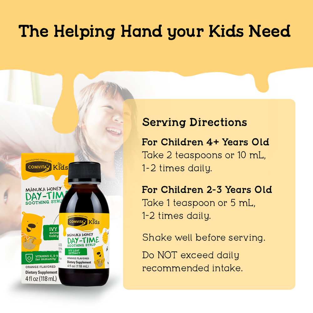 
                  
                    Kids Day-Time Soothing Syrup - Orange Flavour 118ml
                  
                