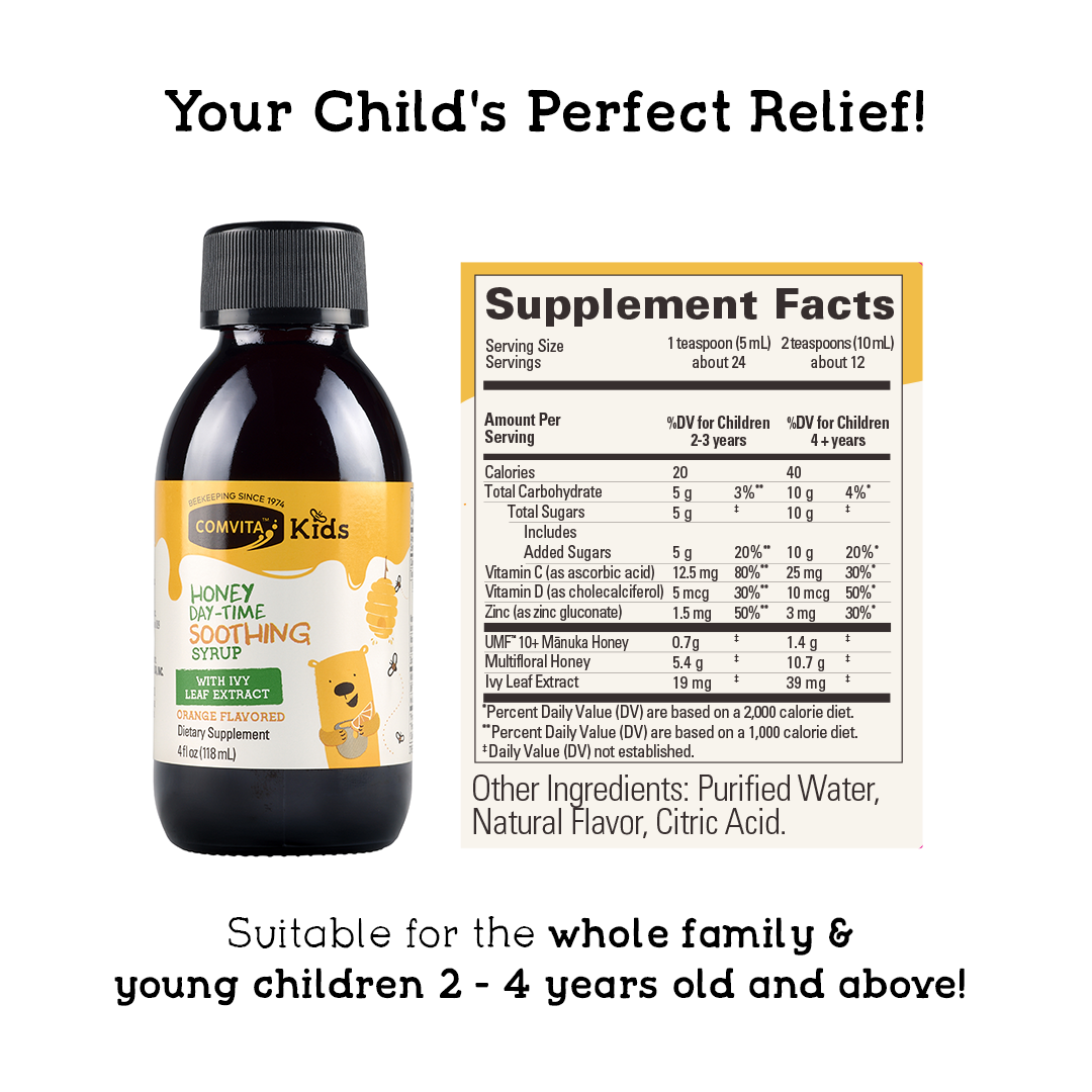 
                  
                    Kids Day-Time Soothing Syrup - Orange Flavour 118ml
                  
                