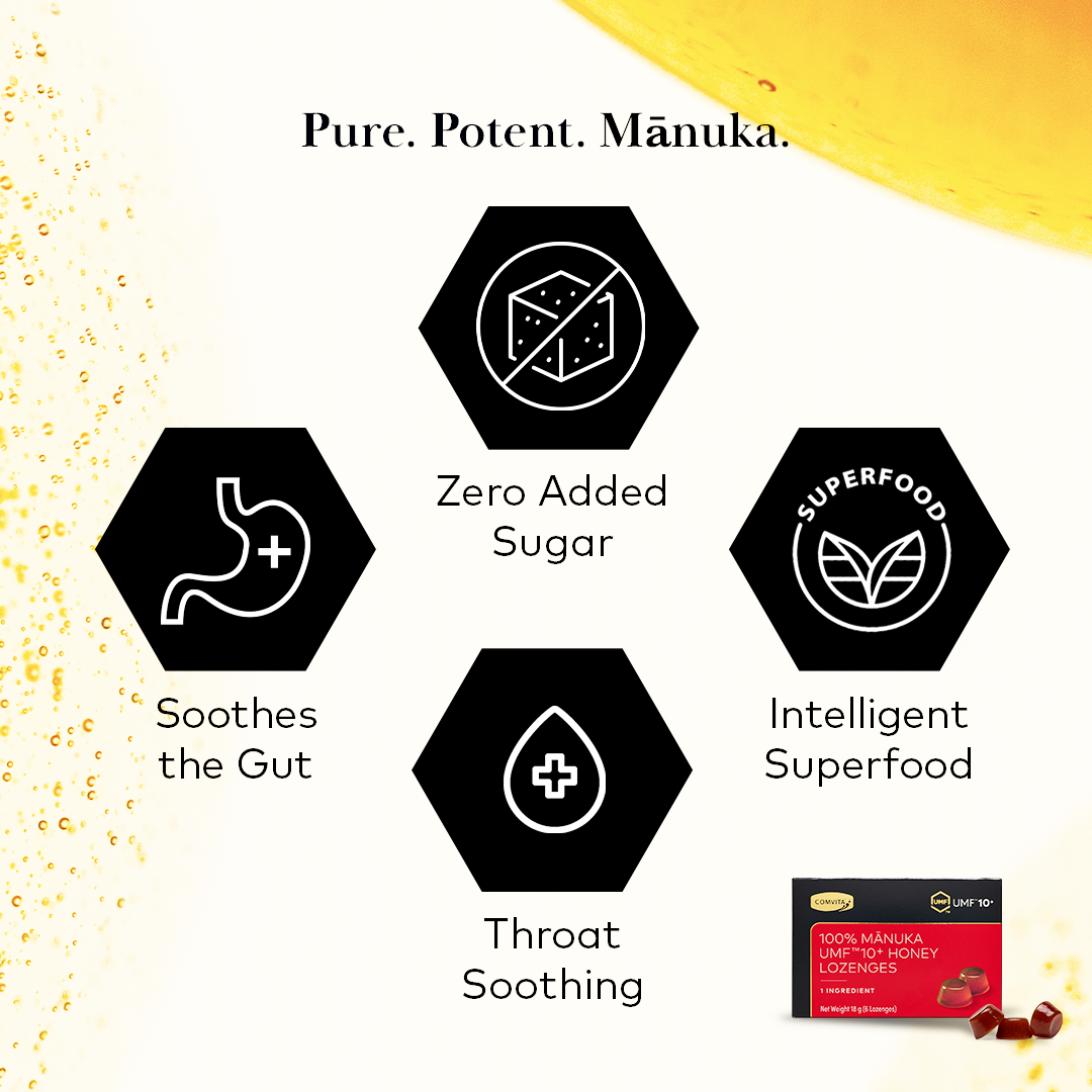 
                  
                    UMF™ 10+ 100% Pure Manuka Honey Lozenges
                  
                