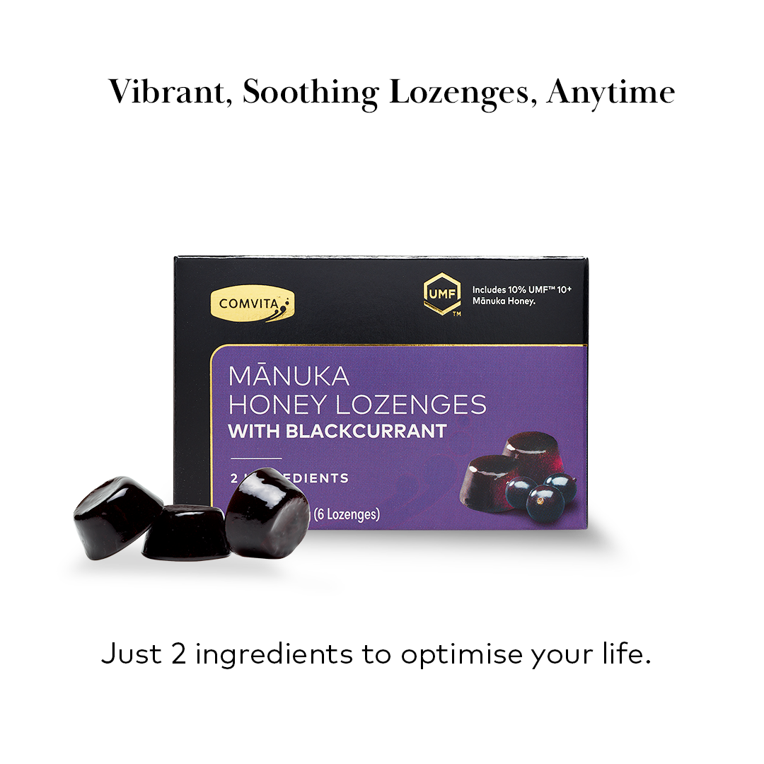 
                  
                    UMF™ 10+ Manuka Honey Lozenges - Blackcurrant
                  
                