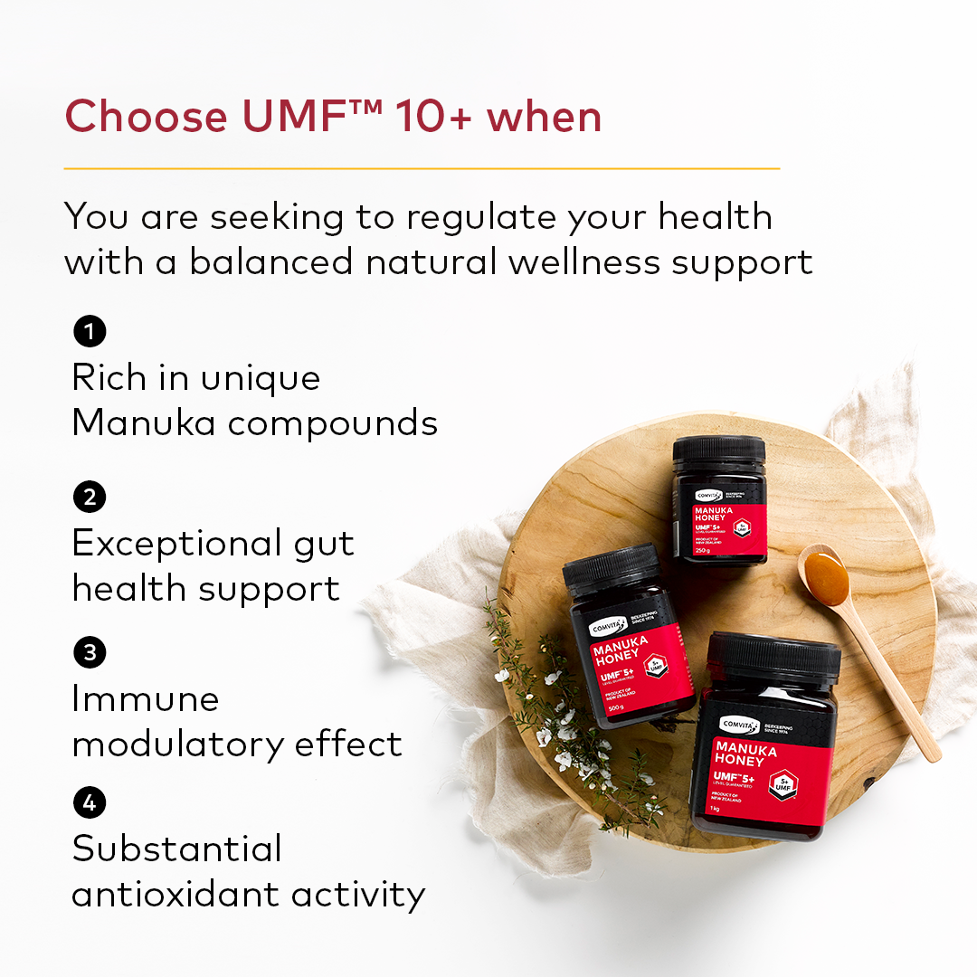 
                  
                    UMF™ 10+ Manuka Honey
                  
                