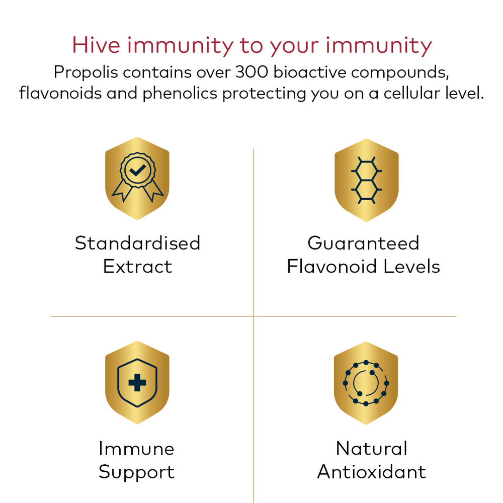 
                  
                    Immune Bee™ Propolis PFL™ 15 Regular Strength Vege Caps
                  
                