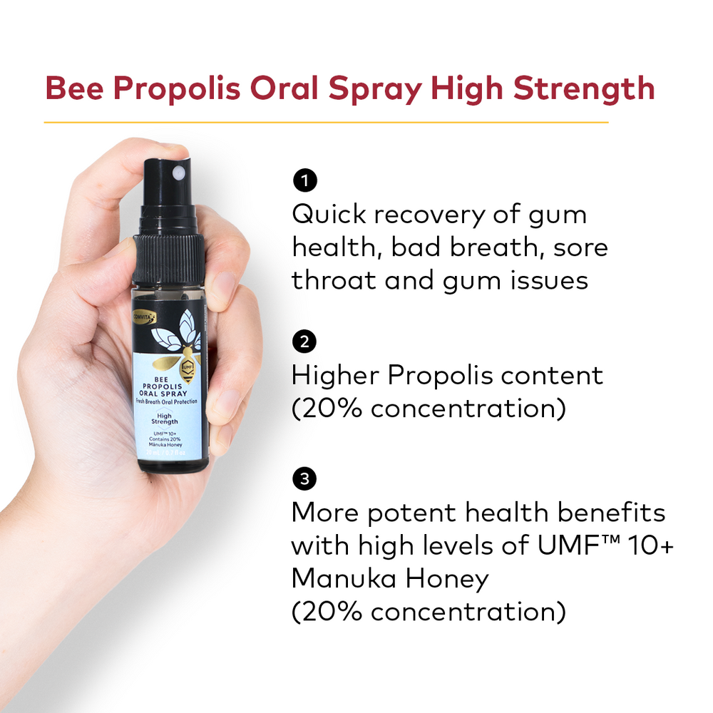 
                  
                    Bee Propolis Oral Spray, High Strength 20ml
                  
                