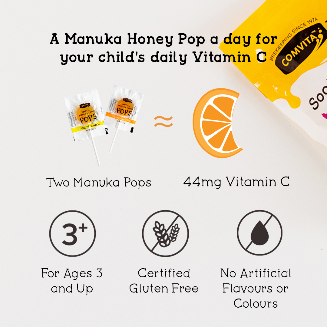 
                  
                    UMF™ 10+ Manuka Honey Soothing Pops, 15 pops
                  
                