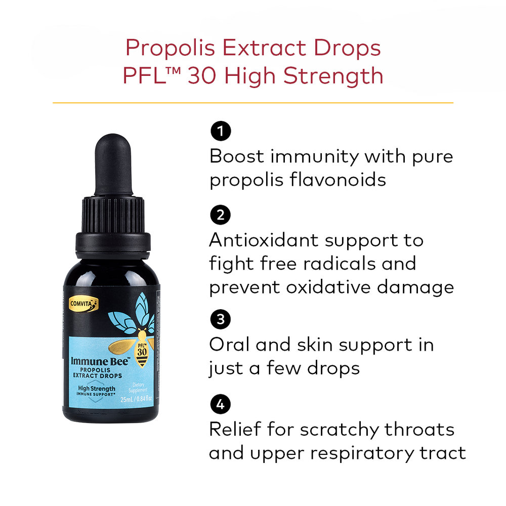 
                  
                    Immune Bee™ Propolis PFL™ 30 High Strength Extract Drops 25ml
                  
                