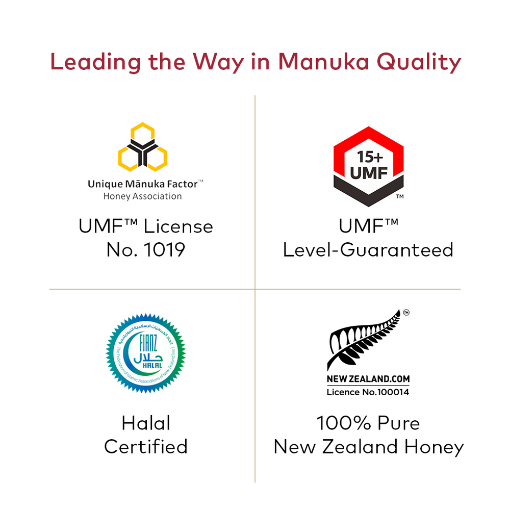 
                  
                    UMF™ 15+ Manuka Honey 250g
                  
                