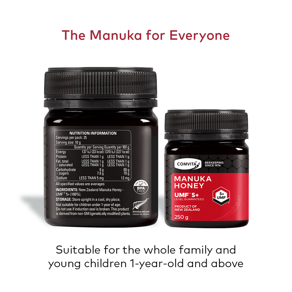 
                  
                    UMF™ 5+ Manuka Honey
                  
                