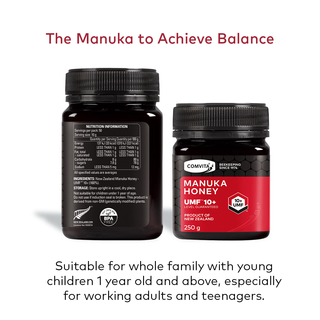 
                  
                    UMF™ 10+ Manuka Honey
                  
                