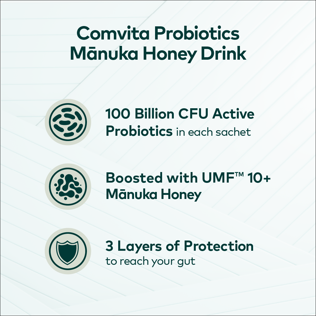 
                  
                    Probiotic Manuka Honey Solid Drink (15s x 2g)
                  
                