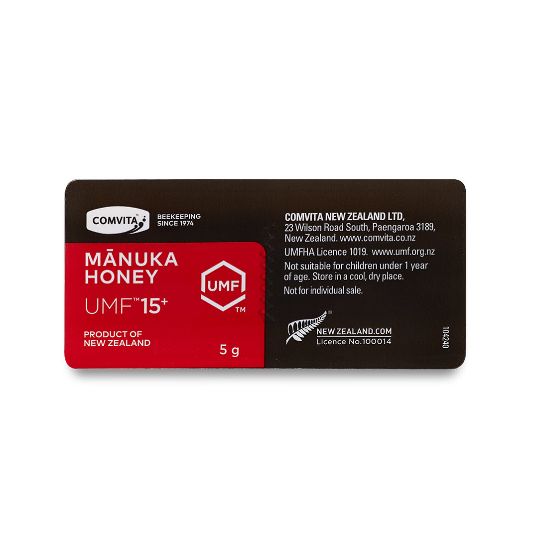 
                  
                    UMF™ 15+ Manuka Honey Snap Pack 12s (5gx12)
                  
                