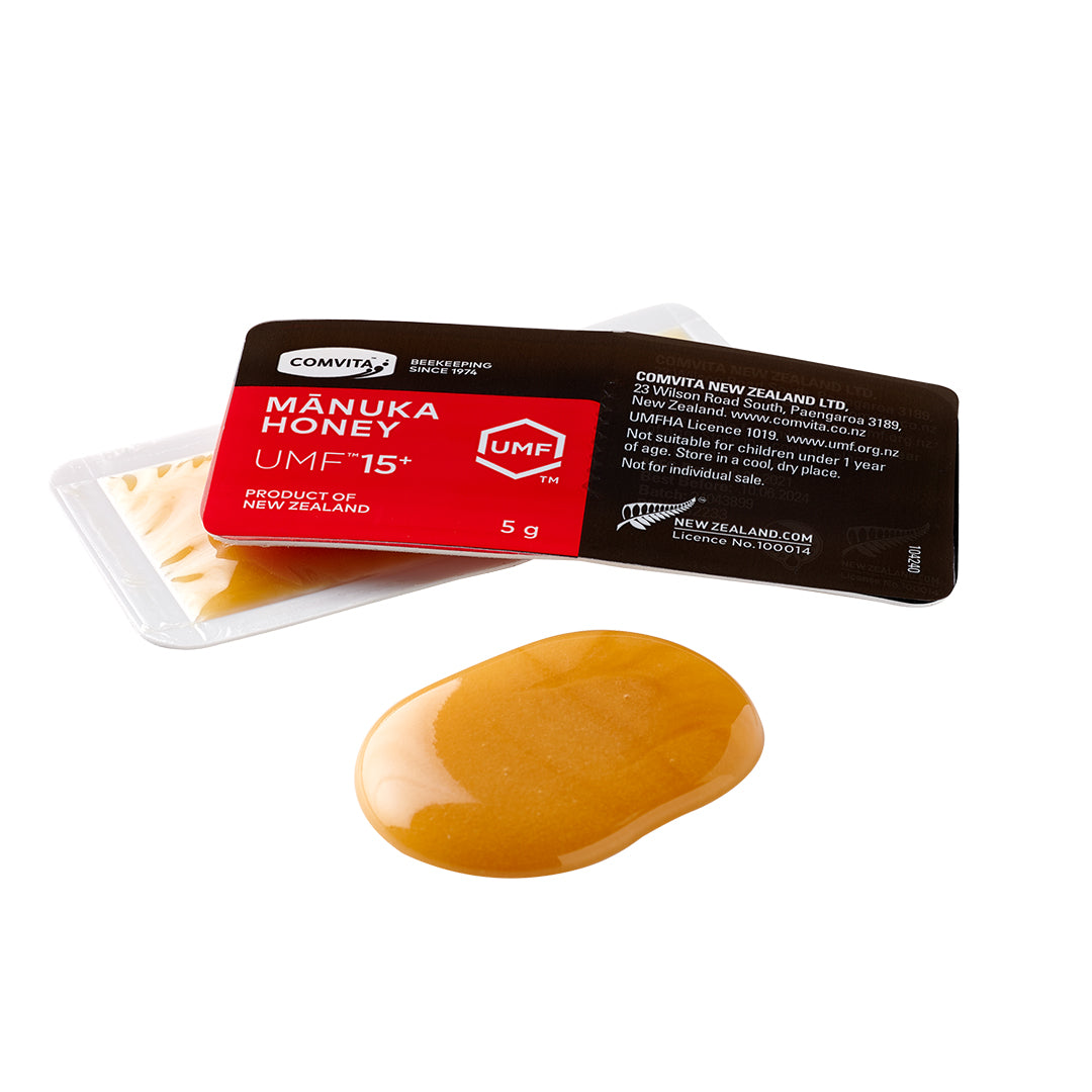 
                  
                    UMF™ 15+ Manuka Honey Snap Pack 12s (5gx12)
                  
                