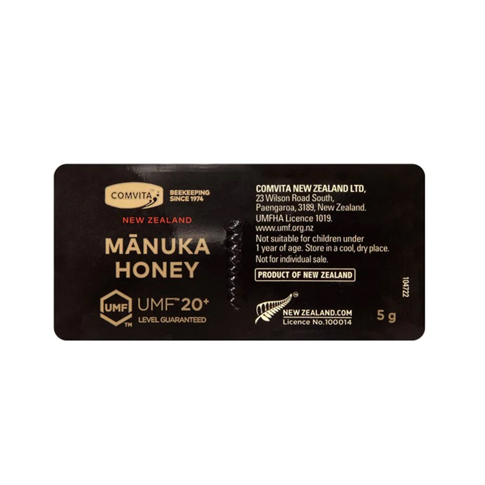 
                  
                    UMF™ 20+ Manuka Honey Snap Pack 12s (5gx12)
                  
                