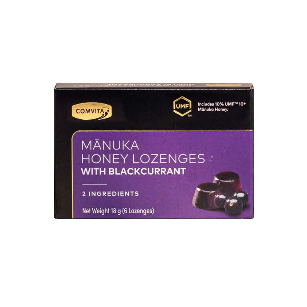 UMF™ 10+ Manuka Honey Lozenges - Blackcurrant