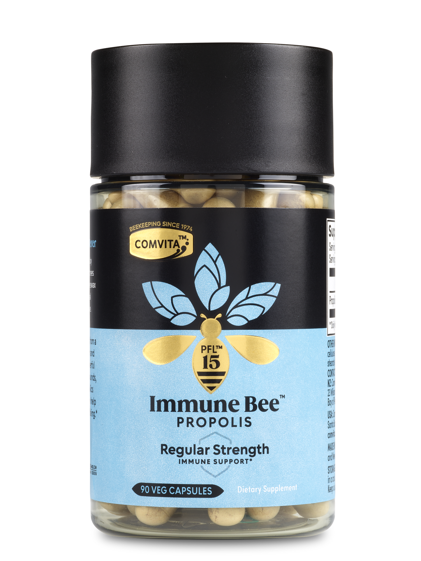 
                  
                    Immune Bee™ Propolis PFL™ 15 Regular Strength Vege Caps
                  
                